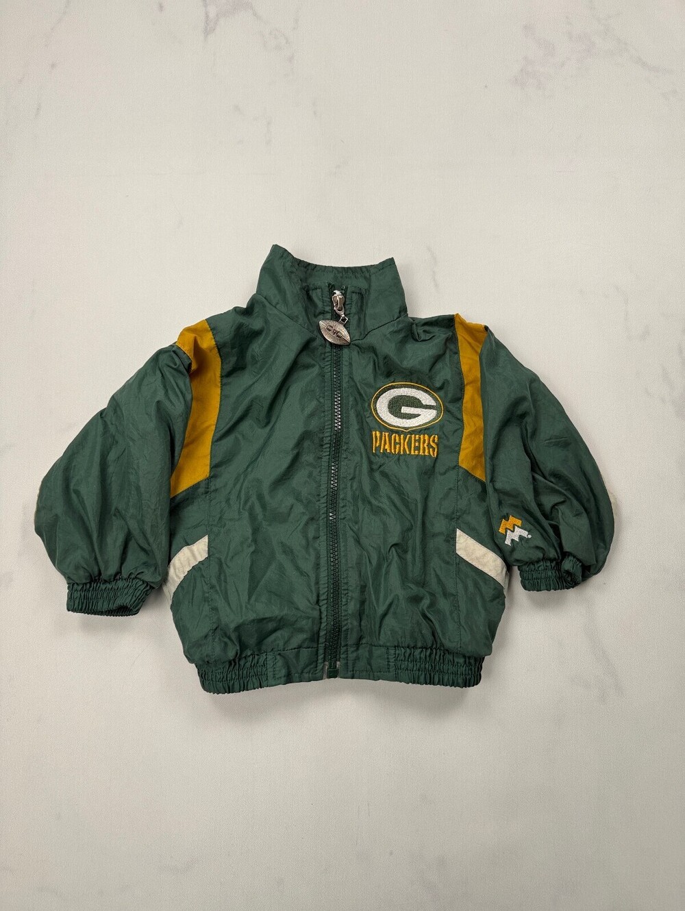Mighty Mac Sports Packers Jacket Green 90s Varsity - Baby Boys 12M